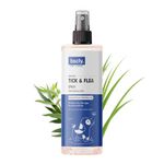 Bscly Tick & Flea Spray for Dogs and Cats - 200 ml | Quick Results |Treatment, Preventive, Ecoparasite Killer and Repellent Spray Botanical Oils