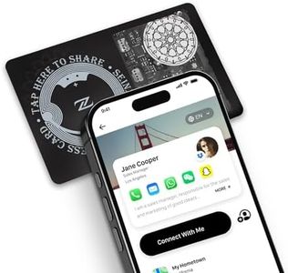 SEINXON Ultra-Thin Find My Card Tracker with NFC Digital Business Card, Apple Find My Network Integrated(iOS Only), Wireless Charging & 6-Month Battery, IP68 Waterproof, Wallet & Bag