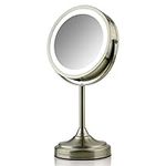 Ovente Lighted Vanity Mirror, Table