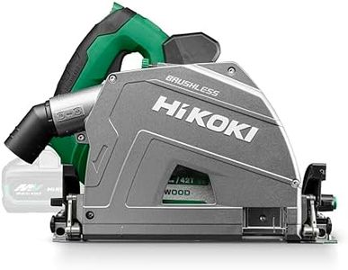 HiKOKI Cordless Circular Saw C3606DPAW2Z 36V brushless Plunge Cut Saw with a Outstanding Cutting Depth of 66mm