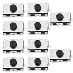 Create idea 10PCS Tactile Micro Switch Push Button Switch for Car Remote Control Key 2 Pin Surface Mount Switch Automotive Replacement Accessories 4x6x2.5mm