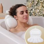 Bath Pillow Luxury Bathtub Pillow, 