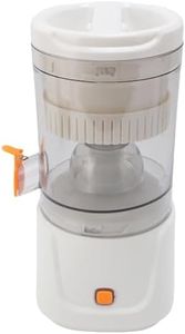 Citrus Juicer Squeezer, Rechargeable USB Dock Portable Cordless Orange Juicer Low Noise With a 45w Motor Electric Juicer for Orange Lemon Lime One Touch Operation Easy to Clean