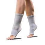 SVADISTHA Orthopedic Neuro Socks - Pain Relief Bamboo Anti-Fatigue Foot Sleeves and smooth feet Gray Color Pair For Sports,Exercise, Running, Cycling, Foot Support For Men And Women (XL)