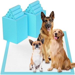 Puppy Pee Pads for Dogs 32"x36" 60 Count, Pee Pads Extra Large, Leak-Proof & Super Absorbent Dog Pee Pads, Thicken Disposable Potty Pads Puppy Training Pads for Cats Rabbits