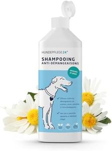 Shampooing Chien Antidémangeaison 500ml - Aide Contre Les démangeaisons, acariens, puces & infections fongiques - Shampooing Naturel pour Chien + Nettoyage et Soin antibactérien