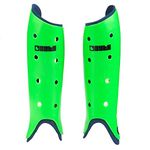 Byte Sports Club Hockey Shinguards - Senior (Green, Large)