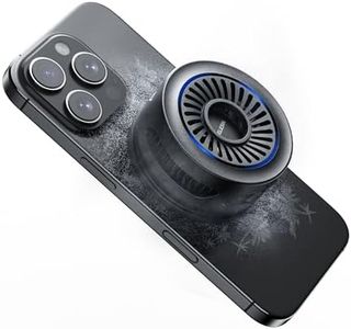 TELESIN Magnetic Phone Cooler Pro for Gaming and Live Streaming, Cell Phone Cooling Fan Portable Phone Radiator Cooling Fan for MagSafe, for iPhone/Android TELESIN Magnetic Neck Mount