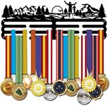 SUPERDANT Running Medal Hanger Display Park Run Sports Awards Medal Holder Race Bib Holder Running Medal Hanger Display Race Medal Holder Wall Hanger Marathon Medal Display for Runners