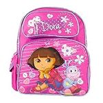 Small Backpack - Dora the Explorer - Sit w/Boots 12" Bag New 639761