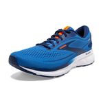 Brooks Men's Trace 2 Running Shoe, Palace Blue Blue Depths Orange, 9 UK