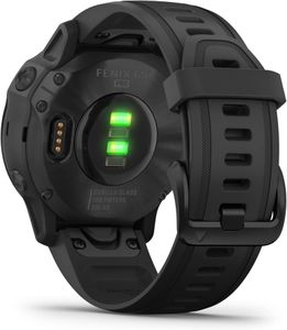 Garmin Fenix 6X Pro Multisport GPS Watch – Mapping, Music, Black Band