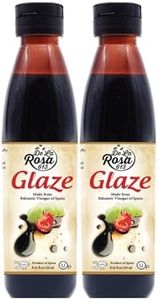 De La Rosa Balsamic Glaze, Vegan, KOSHER FOR PASSOVER, Non-GMO & Gluten Free, Great for Salad Dressing, Marinades, Toppings & More, Made from Balsamic Vinegar of Spain, 8.45 Oz (Pack of 2)
