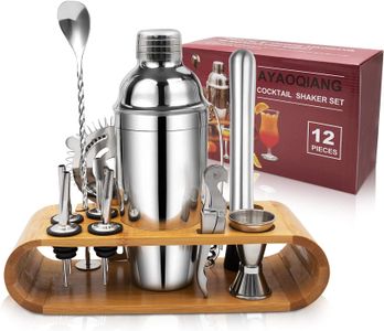 Stainless Steel Cocktail Shaker Set, 750ml – Bartender Mixing Kit