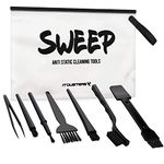 IT Dusters Sweep Anti Static Brush Set for Cleaning Keyboard, PCB, Motherboard, Tablet, Mobiles, Printers ESD Safe