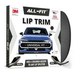 All-Fit Lip Trim Automotive Front End Trim - Universal Fit - ¼ Inch - (Carbon Fiber)