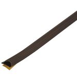 M-D Building Products 68510 M-D Smoke Seal Door Gasket, 20 in L X 1/2 in W 1/4 in T, Silicone, Brown