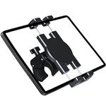 Tablet Phone Mount with Clamp, Timewall Universal iPad iPhone Holder Stand for Spin Bike, Stationary Exercise Bicycle, Treadmill, Elliptical, Mic Stand, Boat, Handlebar, Fits 5-12.9" Tab Phone