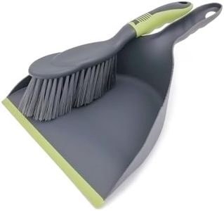 Dust pan Broom - Dust Pans with Brush,Hand Broom and Dustpan Set,Dustpan and Brush Set,Handheld Dustpan are Used to Clean Kitchens, Floors, Tables, Animal Cages.