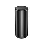 Baseus Car Dust Bin Small Dust-Free Vehicle Mounted Trash Can for Car Office Desktop Study with 90 Garbage Bags, Capacity: 500ml (Black)