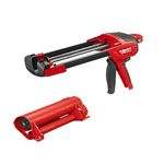 Hilti HDM 500 Manual Adhesive Dispenser for Injectable Mortar with Red Cartridge