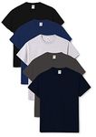 FRUIT OF THE LOOM Men's Original T. T-Shirt (Pack of 5) - Multicoloured (Large)