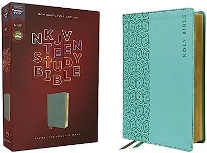 Nkjv, Teen Study Bible, Leathersoft, Teal, Comfort Print