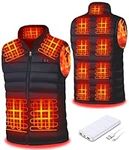 Heated Vest with Battery Pack Heate
