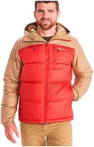 Marmot Men's Guides Down Hoody F22 Warm Down Jacket, Insulated Hooded Winter Coat, Windproof Down Parka, Lightweight Packable Outdoor Jacket (pack of 1)