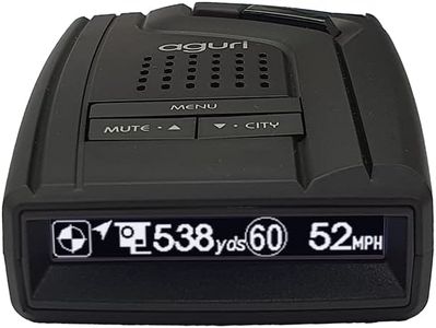 Aguri Skyway GTX90 Radar Detector – Advanced Speed Camera Alerts