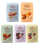 Wright's Baking Cake Mix Selection Pack -Ginger, Madeira, Toffee, Chocolate Fudge & Orange (One of Each 500g Pack) | can be used to bake light & moist cakes, slices, muffins or cupcakes