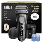 Braun Series 9 PRO+ Electric Foil Shaver for Men, 9665CCE, Graphite