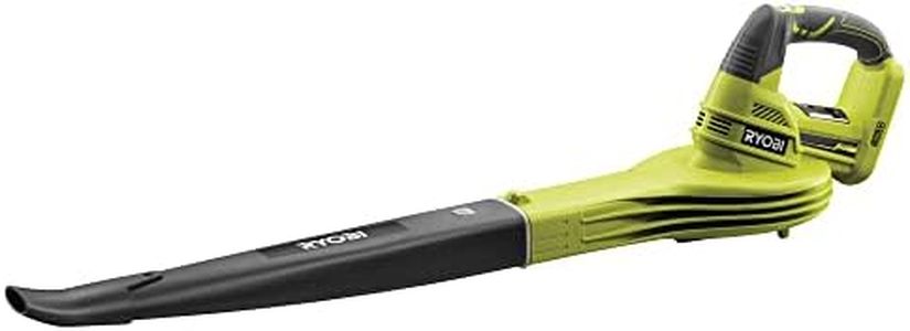 Ryobi OBL1820S ONE+ Cordless Blower, Air Speed (Zero Tool), 245 km/h, 18 V, Hyper Green and Grey