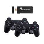 Careflection 4K HD TV video game Console built in 3000 Games PS1 Arcade Emulators game console Multiplayer wireless joystick Controller U8 3D game console