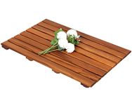 Teak Shower Mat-L