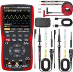 3 in 1 Handheld Oscilloscope, Automotive Dual Channel 50MHz with Digital Multimeter and Signal Generator