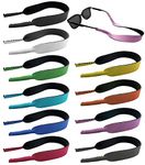 10 Pack Floating Sunglass Straps, CKANDAY 10 Colors Durable Floating Eyewear Retainer Nonslip Neoprene Soft Eyeglass Straps Holder for Sports Outdoors Water Activities Men Women Children Kids