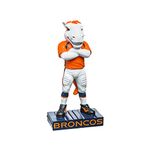 Team Sports America NFL Denver Broncos Fun Colorful Mascot Statue 12 Inches Tall