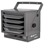 BEYOND HEAT Garage Heater, 5000W Heater for Garage with 3 Heating Setting, Adjustable Thermostat, Overheat Protection for Garage, Workshop and Warehouse