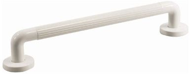 Aidapt President Ribbed UPVC Plastic Grab Bar - Size Length: 600 mm (24")