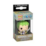 Funko POP! Keychain: One Piece - Roronoa Zoro Novelty Keyring - Collectable Mini Figure - Stocking Filler - Gift Idea - Official Merchandise - Anime Fans - Backpack Decor