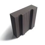 Pro Acoustic BLOCK100 Sound Proofing Panels – 10-Pcs Pack Acoustic Foam Panels – Soundproofing Acoustic Panels for Studio, Home, Cinema – Fireproof Noise-Cancelling Foam Wedges – 305 x 305 x 100mm