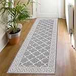 SHACOS Runner Rug for Hallways 50X150cm Carpet Runner Kitchen Runner Machine Washable Non-slip Rubber Back Floor Mat Doormat Absorbent Area Rug for Bedroom Entrance Laundry Room