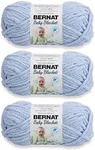 Bernat Baby Blanket Baby Blue Yarn 