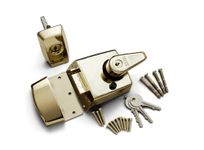 ERA 1930-31 60mm Maximum Security BS Nightlatch with Brass Effect Body, Bronze