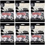 Walkers Nonsuch Liquorice Toffee 150g Bag x6