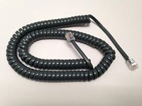 The VoIP Lounge 12 ft Gray Handset Receiver Curly Cord for Cisco 7800 & 8800 Series IP Phone 7821 7841 7861 8841 8845 8851 8861 8865