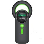 Alacrity Pet Microchip Scanner, Portable Animal Chip Reader Supports FDX-B (ISO11784/85) and EMID Tags