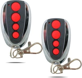 Garage Door Remote Compatible with SD800 Garage Door for Steel-Line ZT-07 Garage Remote 433.92 MHz Copy 4-Channel Remote Control Garage Replacement Parts 2 pcs
