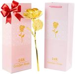 24k Gold Rose with Luxury Gift Box 